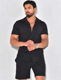 Ensemble short et chemise
