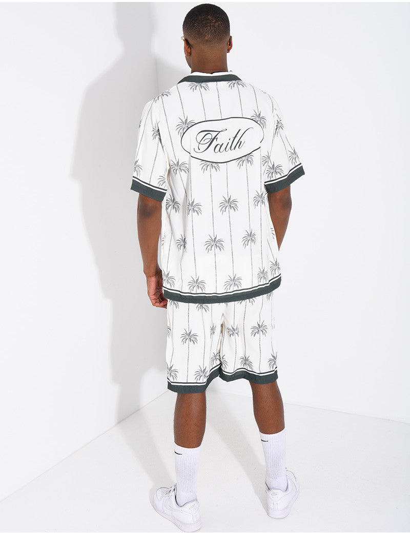 Ensemble short et chemise "Faith"