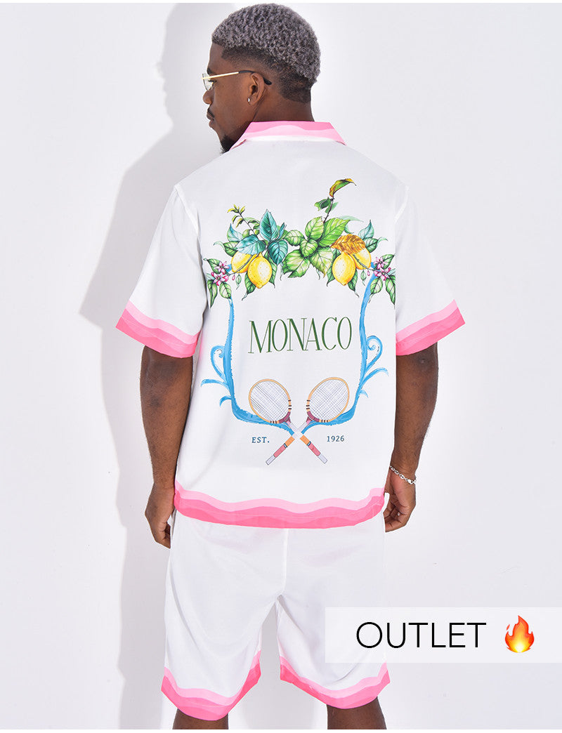 Ensemble short et chemise "Monaco"