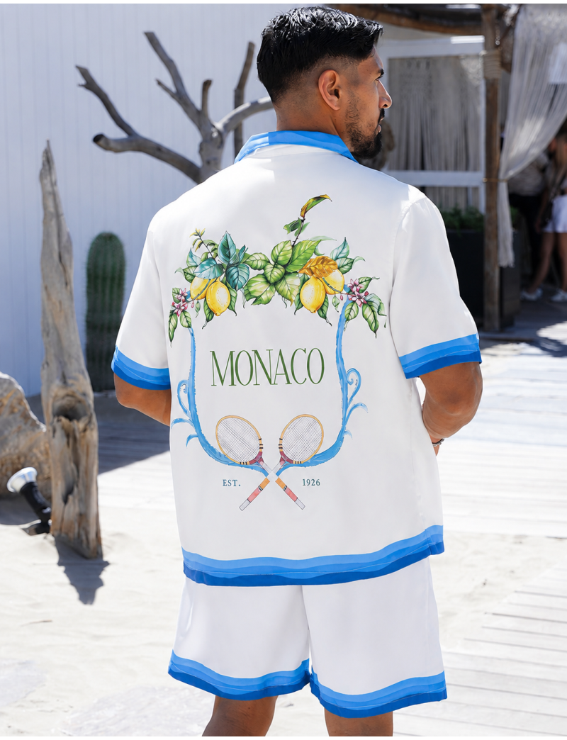 Ensemble short et chemise "Monaco"