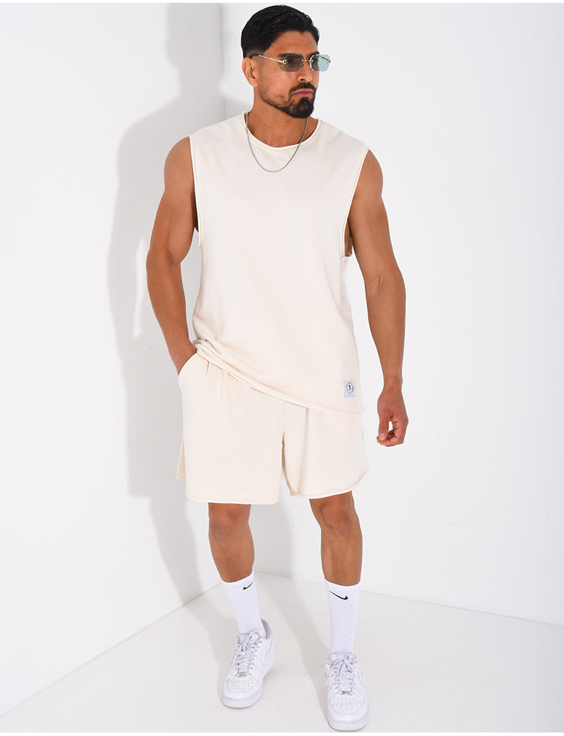Ensemble short et T-Shirt sans manches