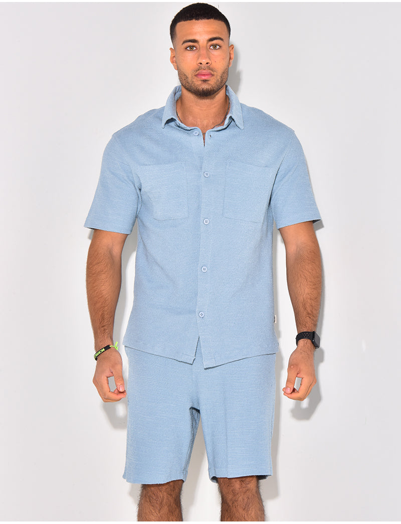 Ensemble short et chemise