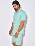 Ensemble short et chemise