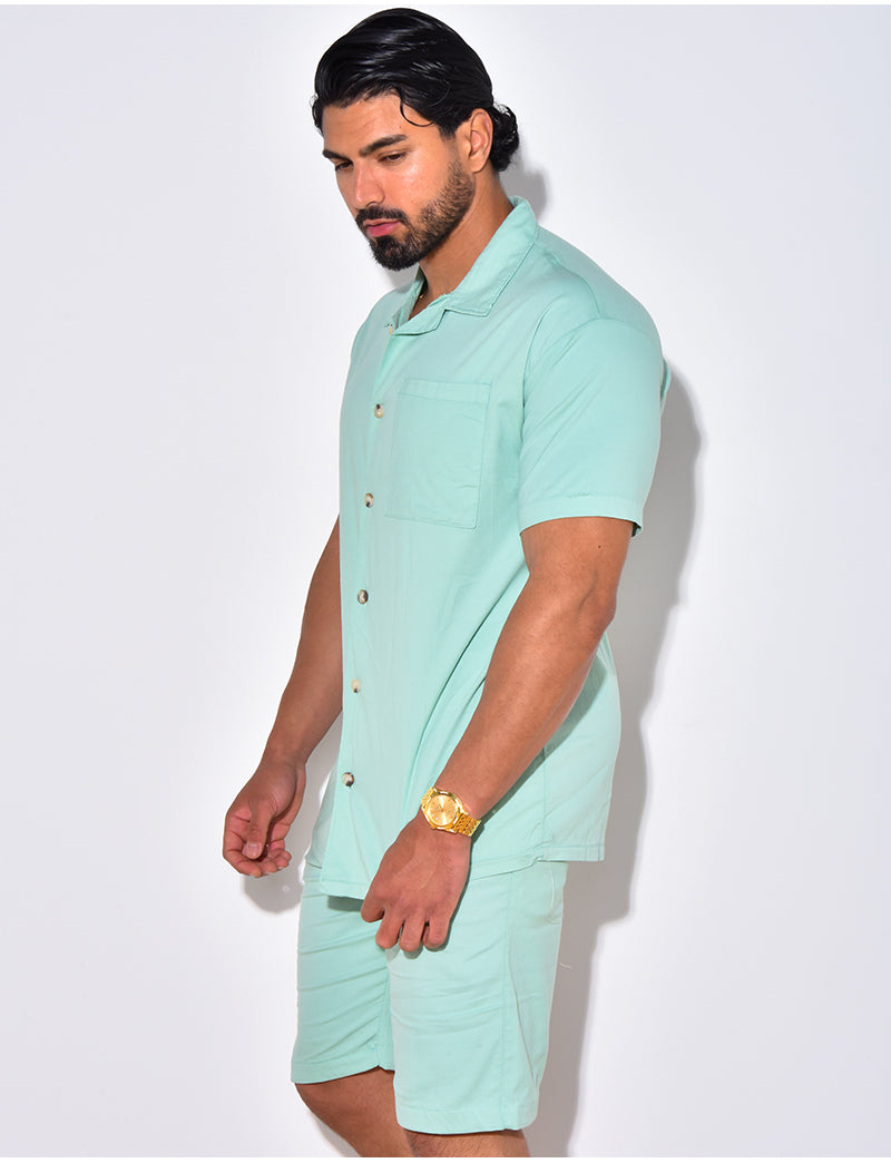 Ensemble short et chemise