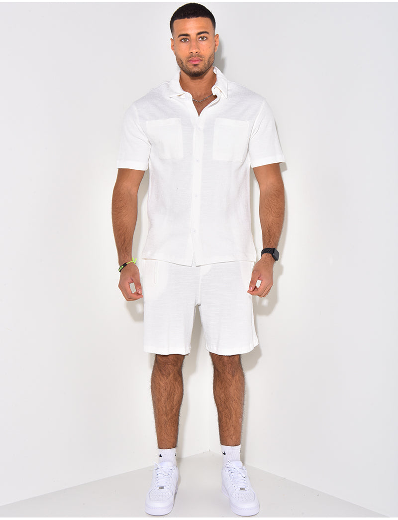 Ensemble short et chemise