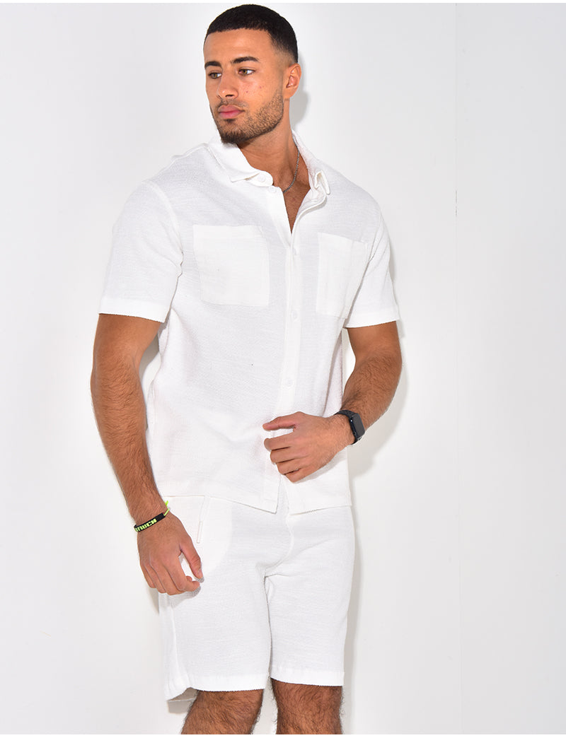 Ensemble short et chemise