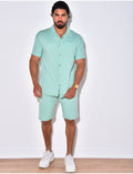 Ensemble short et chemise