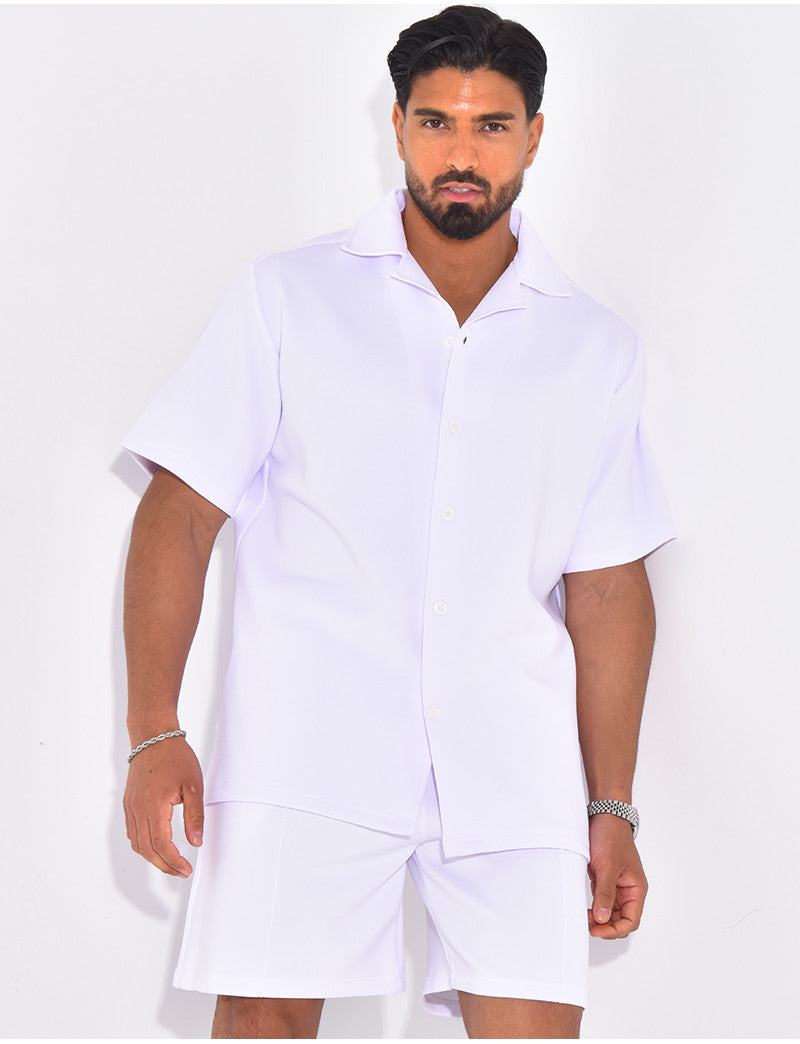 Ensemble short et chemise