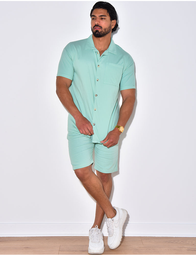 Ensemble short et chemise