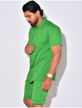 Ensemble short et chemise