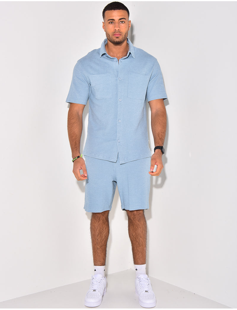 Ensemble short et chemise