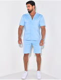 Ensemble short et chemise