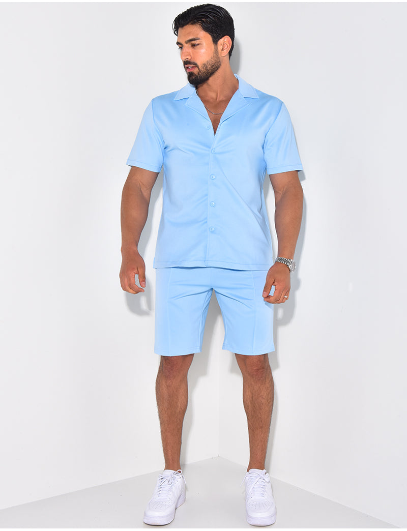 Ensemble short et chemise