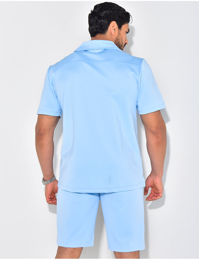 Ensemble short et chemise