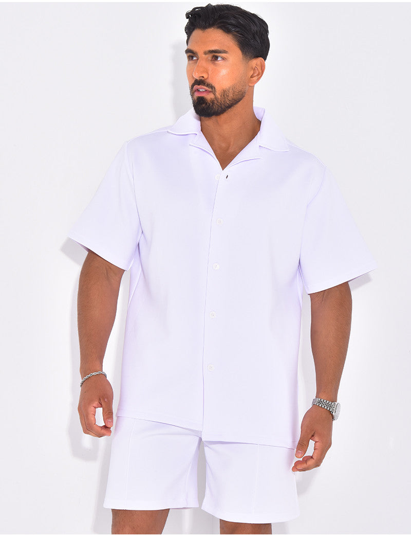 Ensemble short et chemise