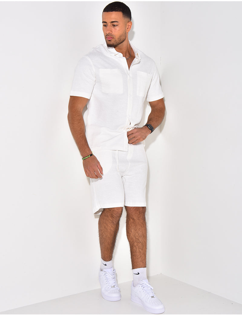 Ensemble short et chemise