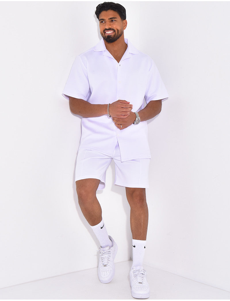 Ensemble short et chemise