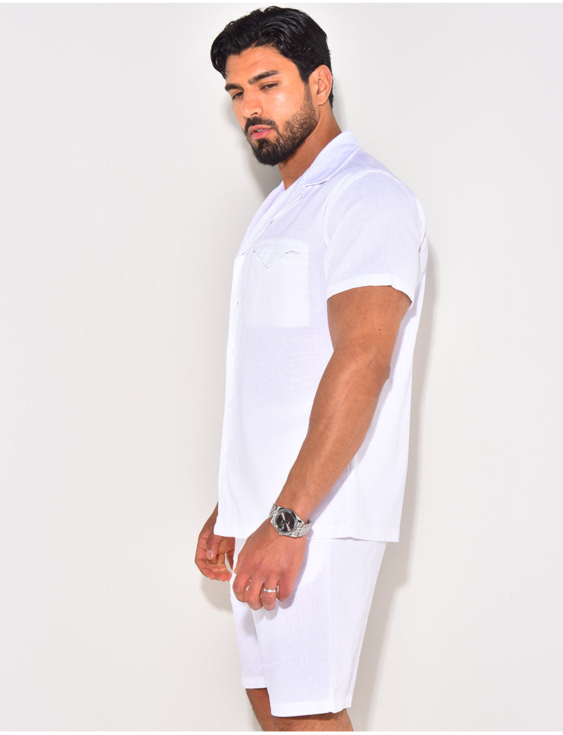 Ensemble short et chemise