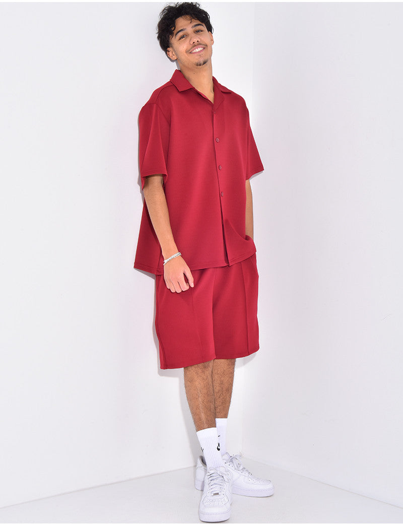 Ensemble short et chemise
