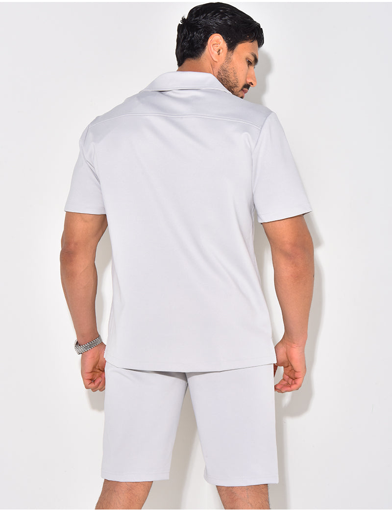 Ensemble short et chemise