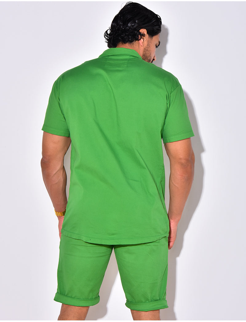 Ensemble short et chemise