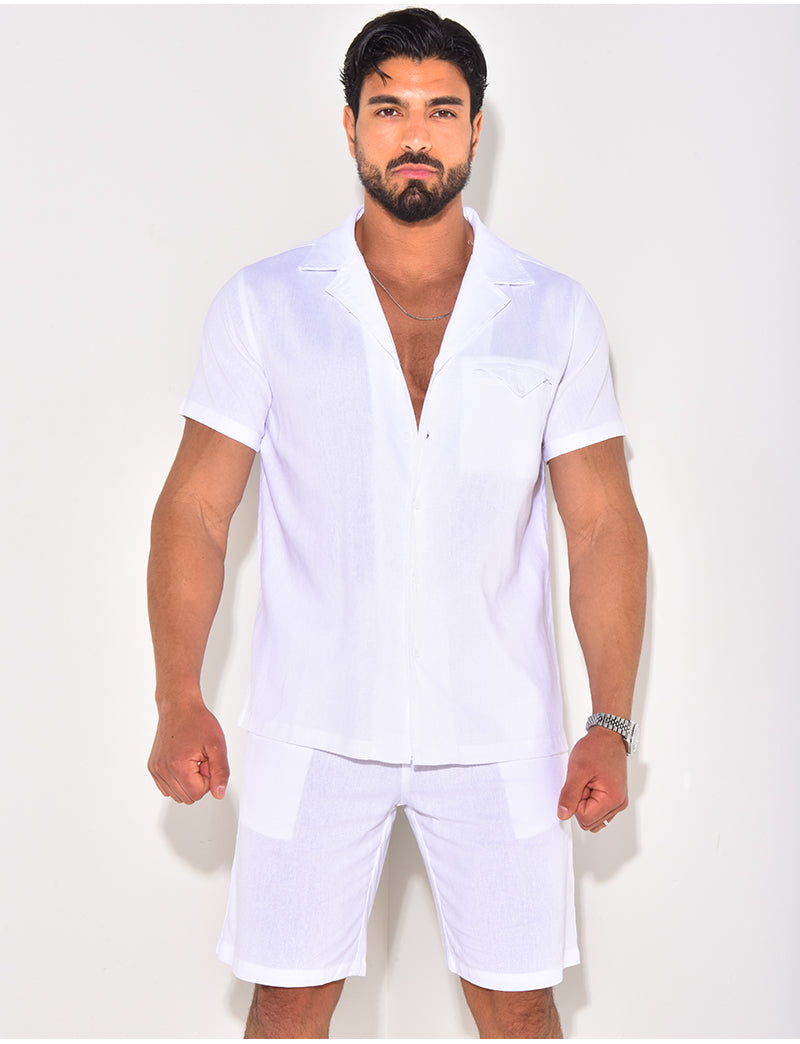 Ensemble short et chemise