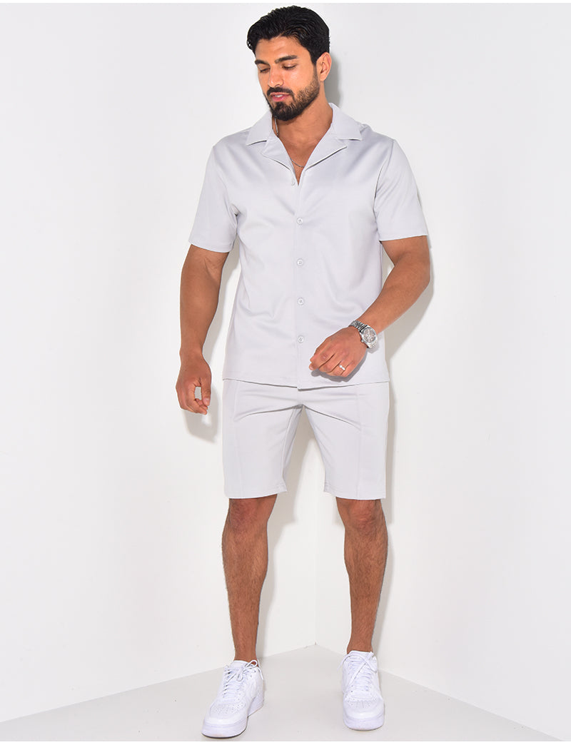 Ensemble short et chemise