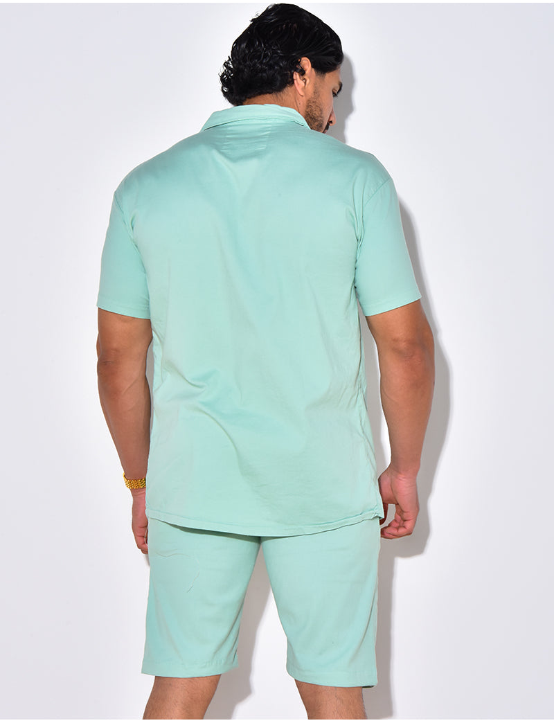 Ensemble short et chemise