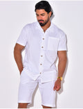 Ensemble short et chemise