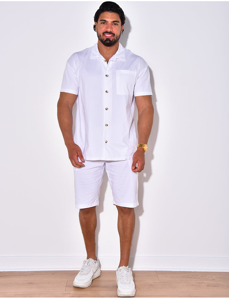 Ensemble short et chemise