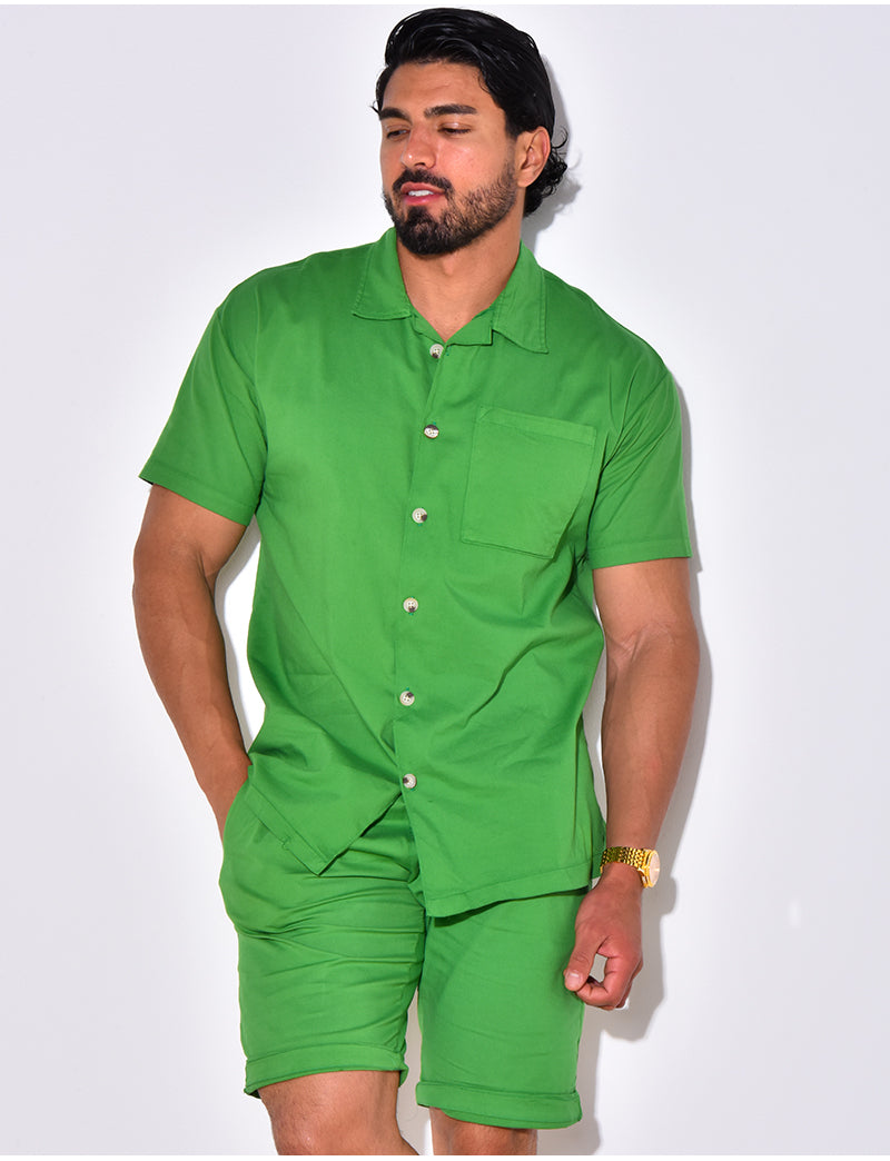 Ensemble short et chemise