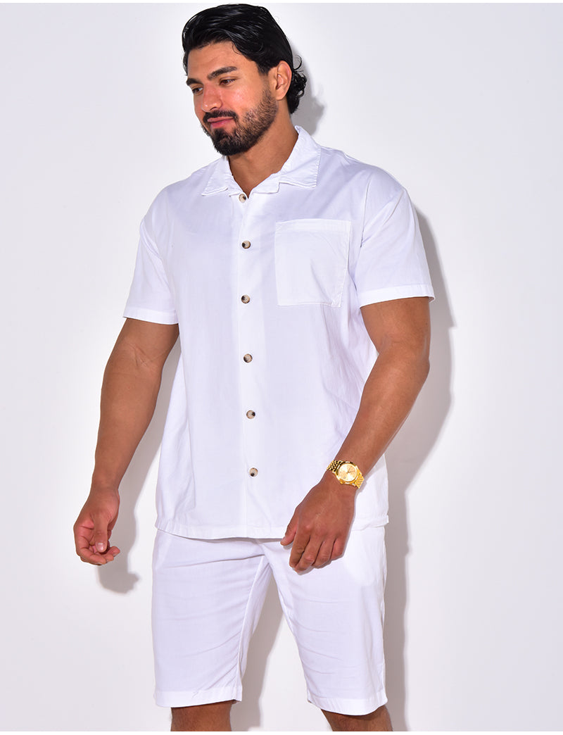 Ensemble short et chemise