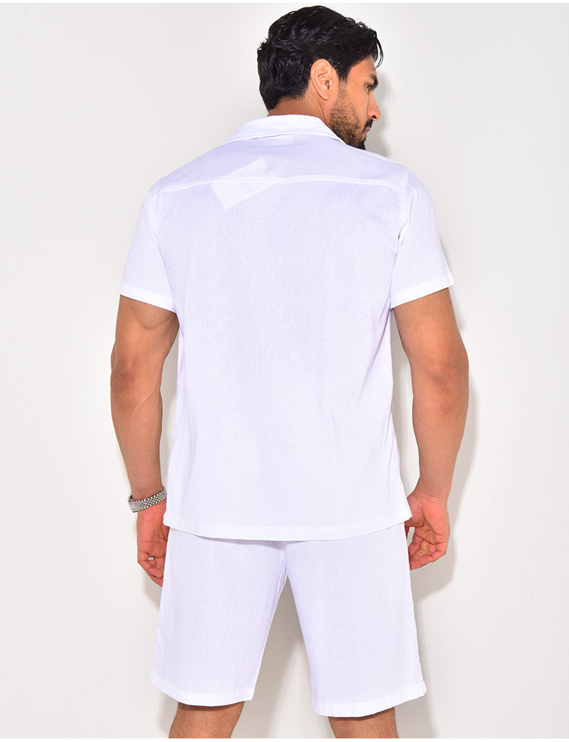 Ensemble short et chemise