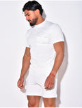Ensemble short et t-shirt à poches