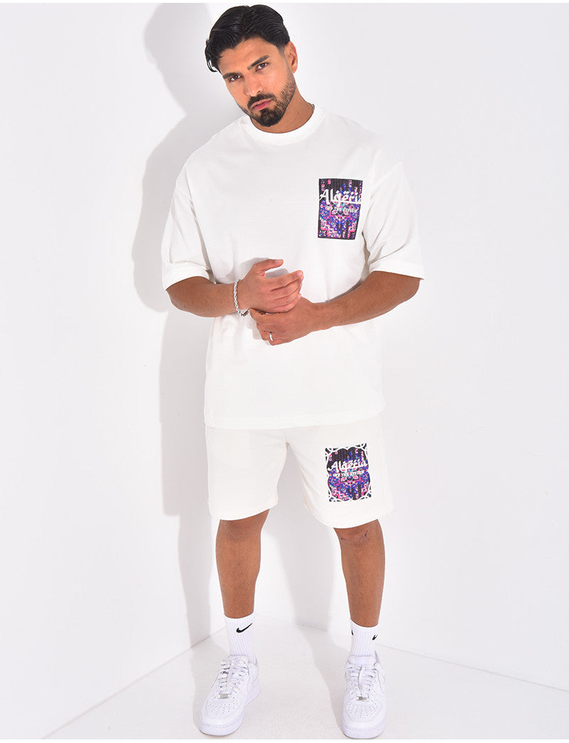 Ensemble short et t-shirt "Algéria"