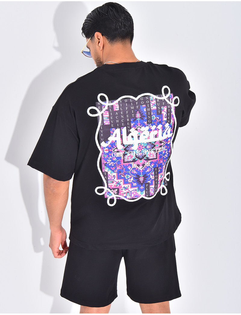 Ensemble short et t-shirt "Algéria"