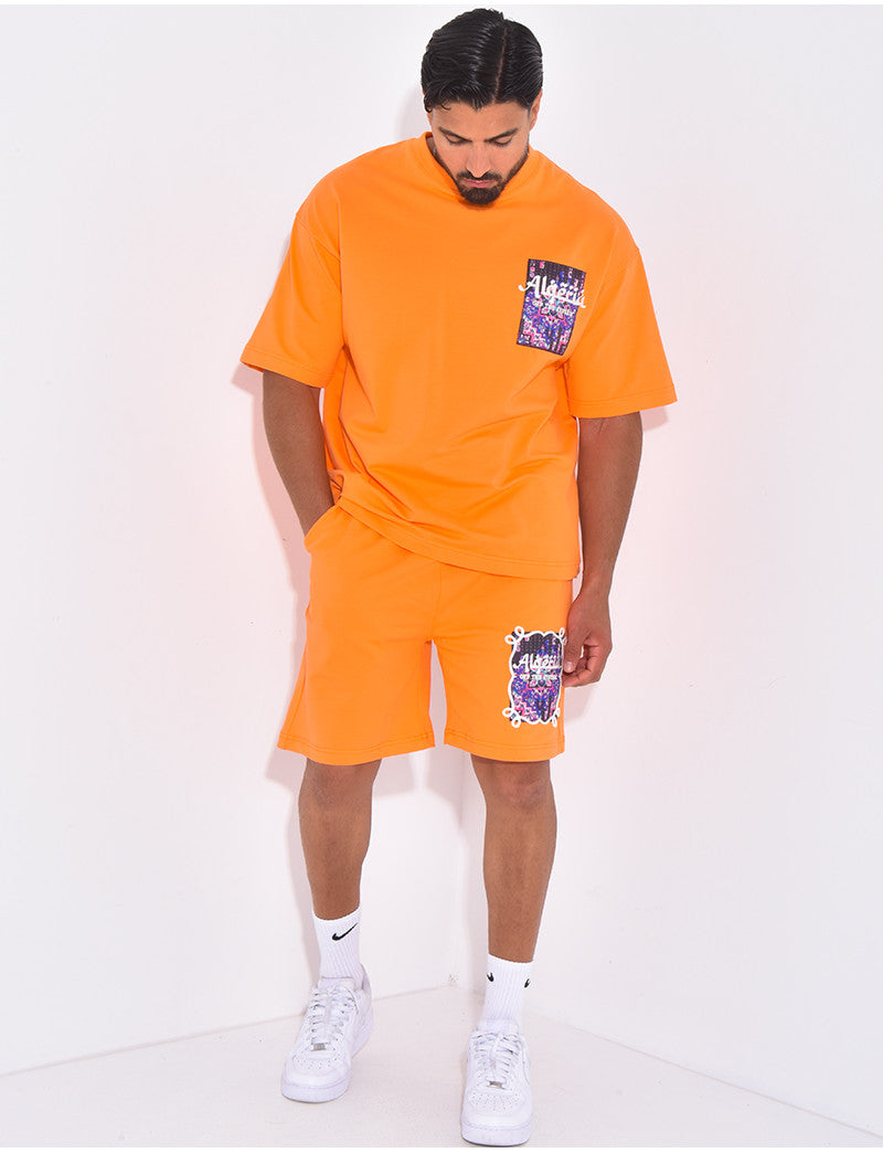 Ensemble short et t-shirt "Algéria"