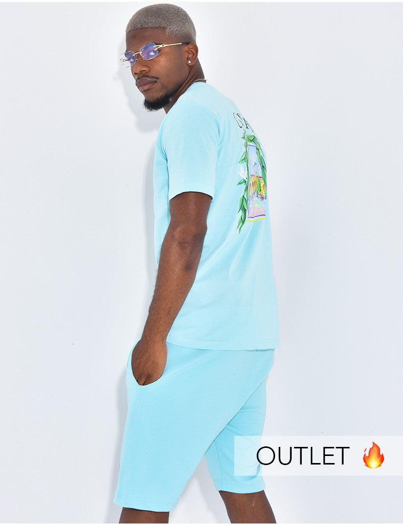 Ensemble short et t-shirt "Casa"