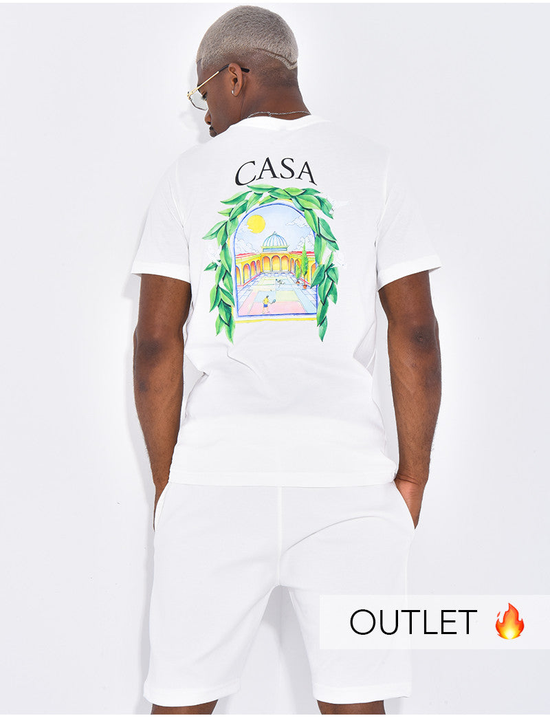 Ensemble short et t-shirt "Casa"