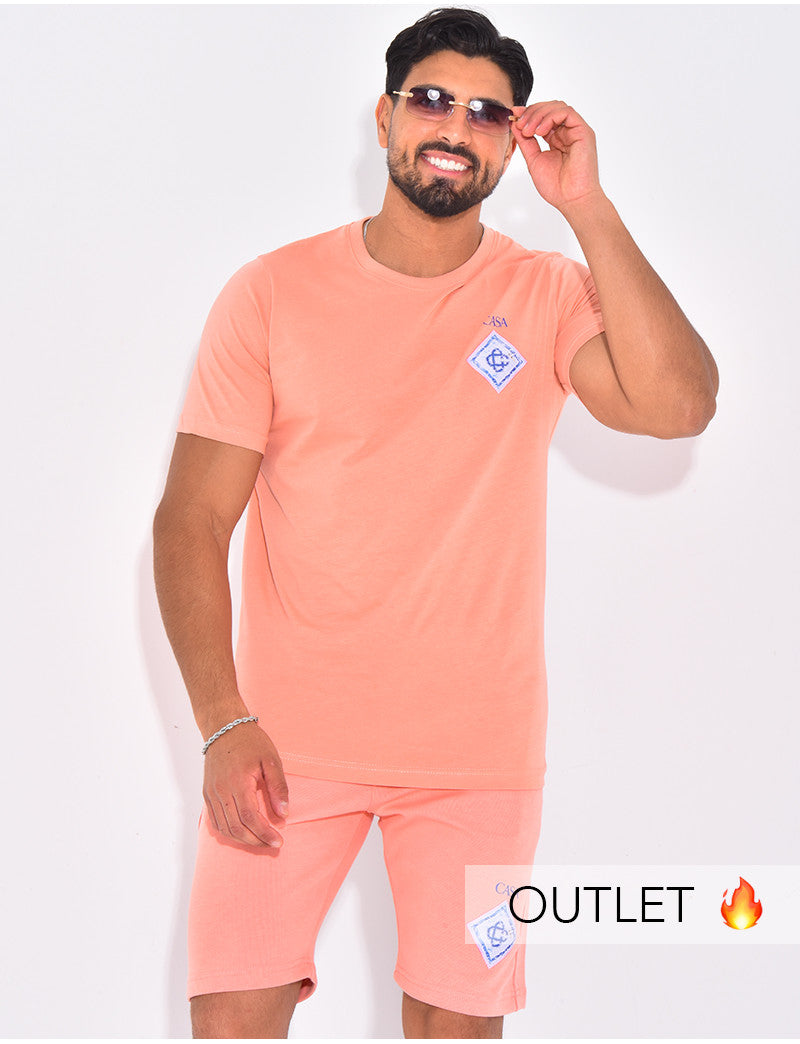 Ensemble short et t-shirt "Casa"