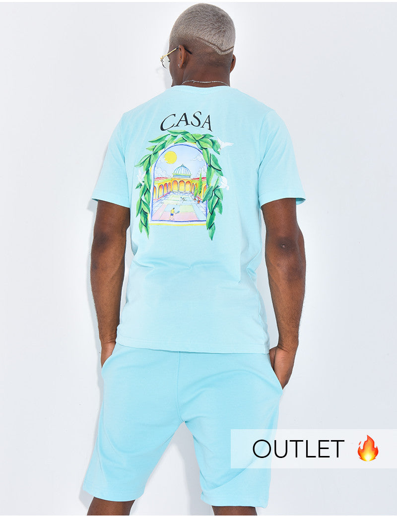 Ensemble short et t-shirt "Casa"