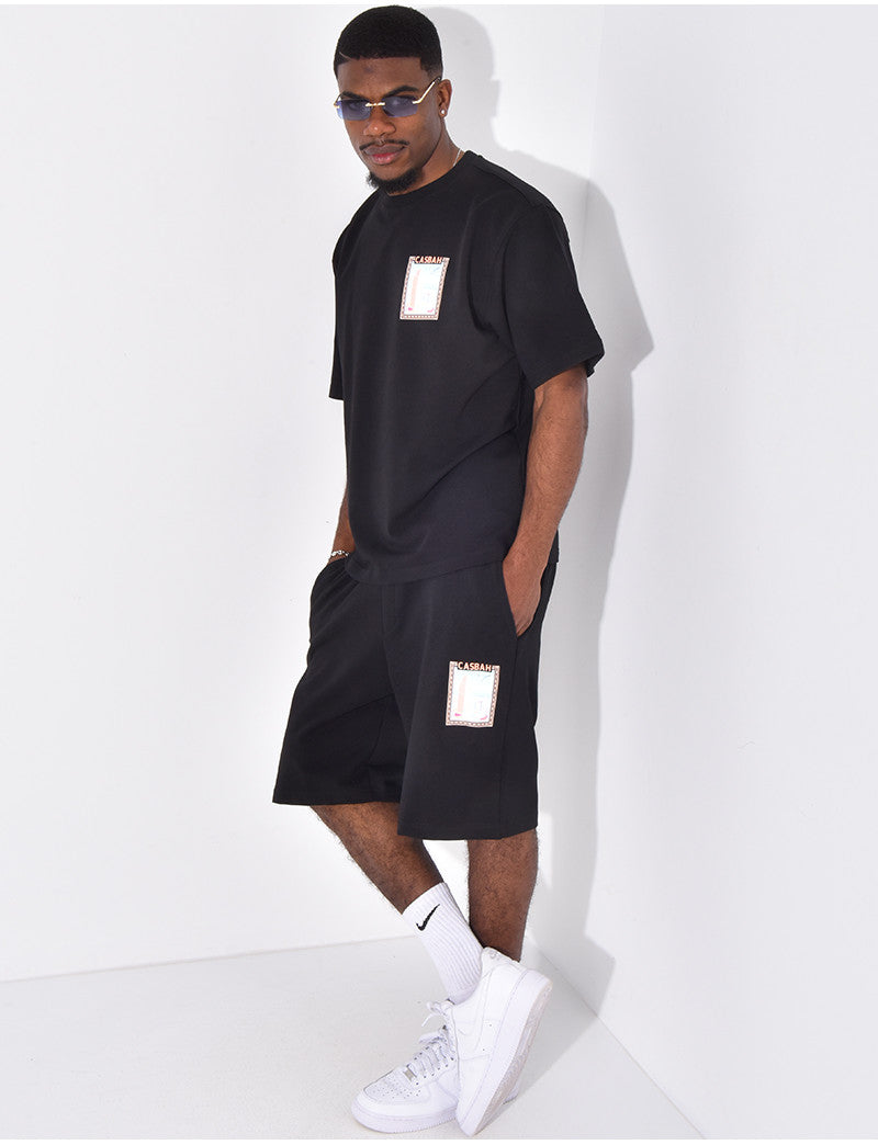 Ensemble short et t-shirt "Casbah"