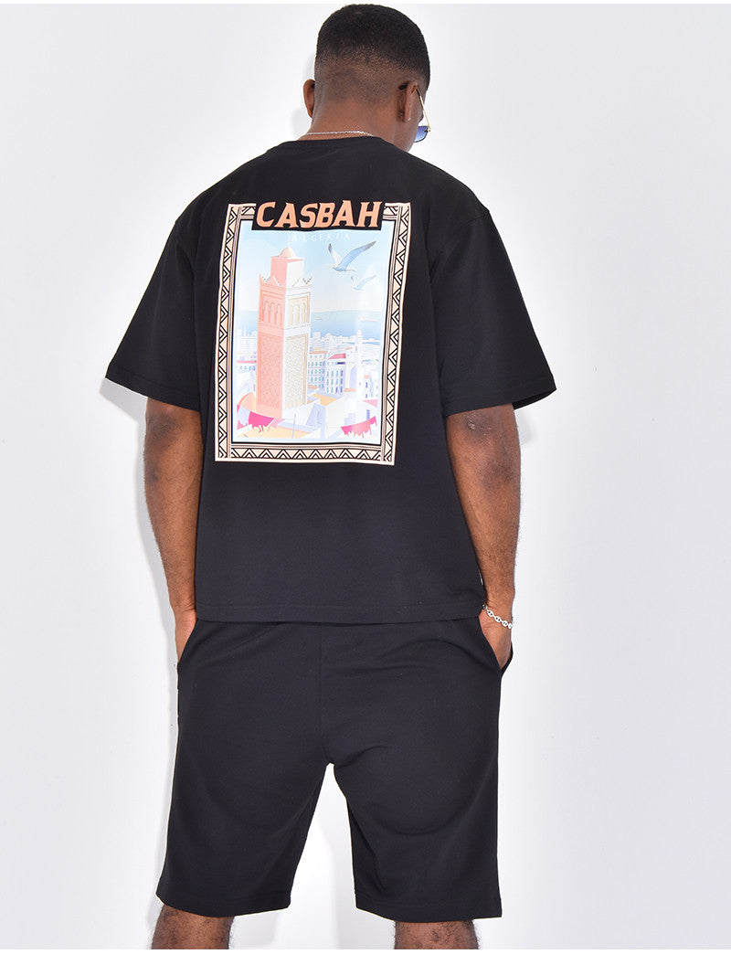 Ensemble short et t-shirt "Casbah"