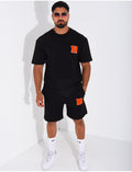 Ensemble short et t-shirt lettre H