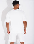 Ensemble short et t-shirt lettre H