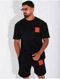 Ensemble short et t-shirt lettre H