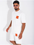 Ensemble short et t-shirt lettre H