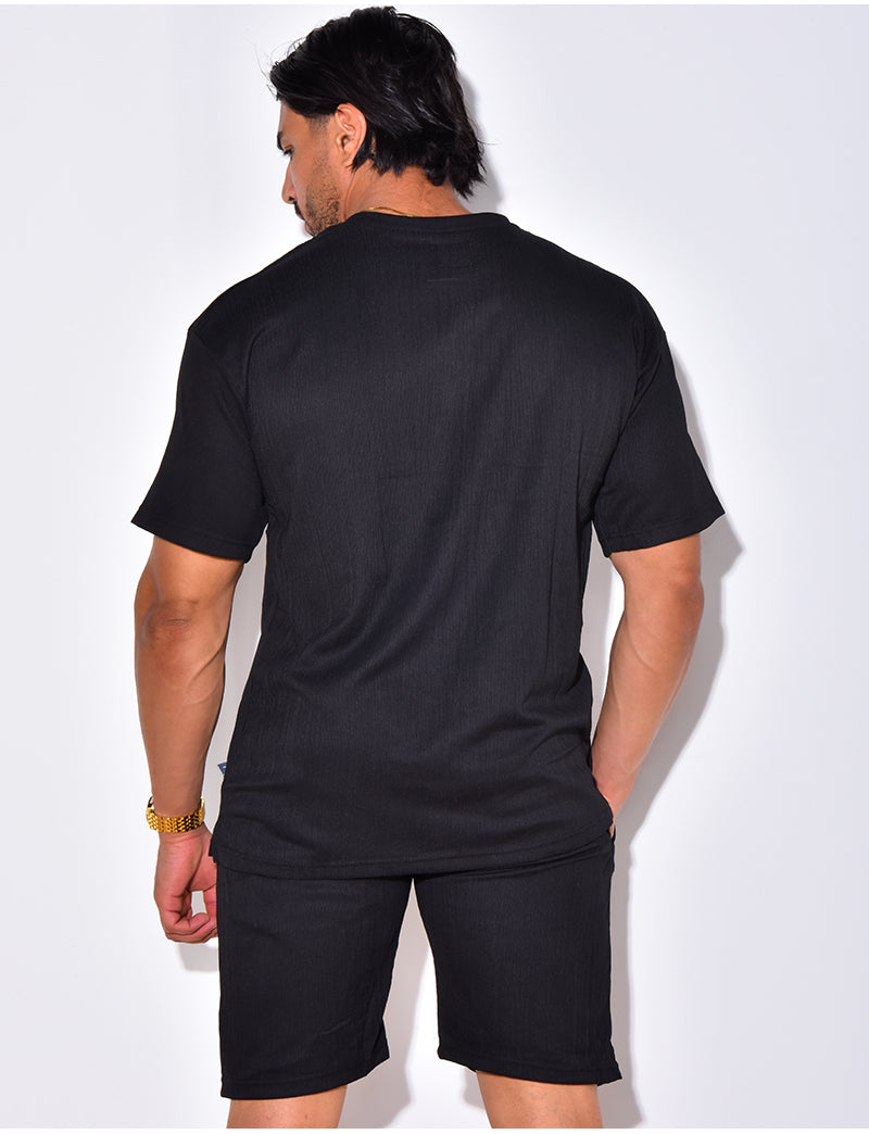 Ensemble t-shirt à poches et short