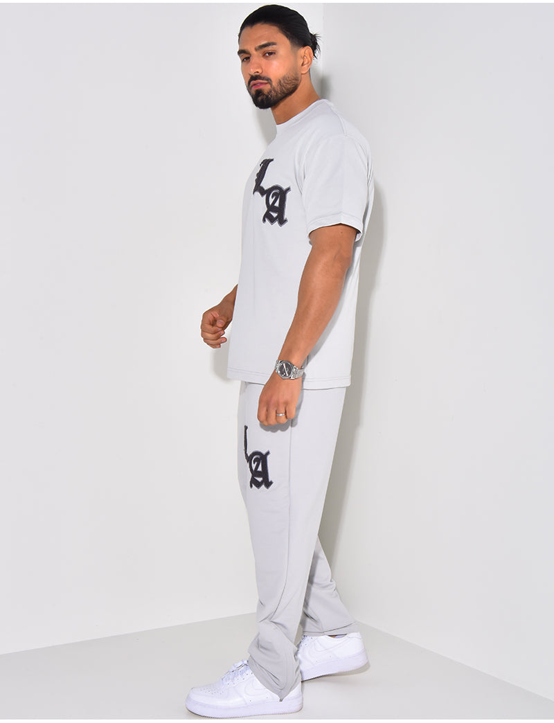 Ensemble t-shirt et jogging