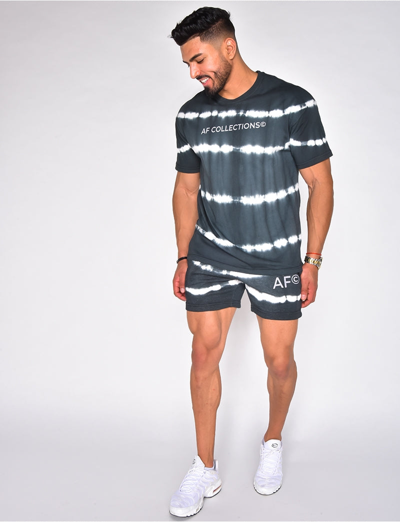 Ensemble t-shirt et short tie and dye "AF Collection"